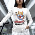 Take Meowt To The Ball Game Tee Slugger Cat Baseball Unisex Long Sleeve T-Shirt Take Meowt To The Ball Game Tee Slugger Cat Baseball Unisex Long Sleeve T-Shirt