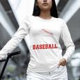 Proud Sister Of A Baseball Senior Class Of 2026 Graduation Unisex Long Sleeve T-Shirt