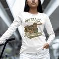 Riverside Ravagers Retro Minor League Baseball Unisex Long Sleeve T-Shirt Riverside Ravagers Retro Minor League Baseball Unisex Long Sleeve T-Shirt