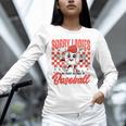 Sorry Ladies My Heart Belongs To Baseball Valentines Boys Unisex Long Sleeve T-Shirt