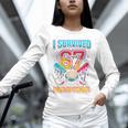 I Survived 67 Days Of School Baseball Drip Six Seven Meme Unisex Long Sleeve T-Shirt