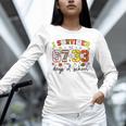 I Survived 6733 Days Baseball Football Softball 100 Days Unisex Long Sleeve T-Shirt