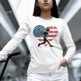 Valentines Baseball Batter Silhouette Heart Men Boys Kid Unisex Long Sleeve T-Shirt Valentines Baseball Batter Silhouette Heart Men Boys Kid Unisex Long Sleeve T-Shirt