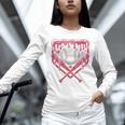 Valentines Baseball Boys Ice Cream Drip Heart Youth Kids Unisex Long Sleeve T-Shirt Valentines Baseball Boys Ice Cream Drip Heart Youth Kids Unisex Long Sleeve T-Shirt