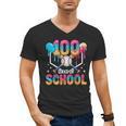 100 Days Of School Baseball Boys Ice Cream Drip 100th Day Men's V-Neck T-Shirt 100 Days Of School Baseball Boys Ice Cream Drip 100th Day Men's V-Neck T-Shirt
