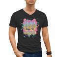100 Days Of School Baseball Drip Boys Kids 100th Day Men's V-Neck T-Shirt 100 Days Of School Baseball Drip Boys Kids 100th Day Men's V-Neck T-Shirt