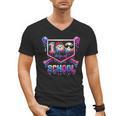 100 Days Of School Baseball Drip Boys For Men Kids Men's V-Neck T-Shirt 100 Days Of School Baseball Drip Boys For Men Kids Men's V-Neck T-Shirt