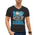 100 Days Of School Baseball Ice Cream Drip Student Kids Boys Men's V-Neck T-Shirt 100 Days Of School Baseball Ice Cream Drip Student Kids Boys Men's V-Neck T-Shirt