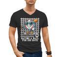 100 Days Of School Boys Baseball 100th Day Of School Kids Men's V-Neck T-Shirt