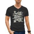 100 Days Smarter Baseball Sport School Celebration Men's V-Neck T-Shirt 100 Days Smarter Baseball Sport School Celebration Men's V-Neck T-Shirt