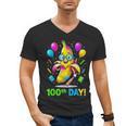 100th Day Of School Banana Baseball Drip For Kids Youth Girl Men's V-Neck T-Shirt 100th Day Of School Banana Baseball Drip For Kids Youth Girl Men's V-Neck T-Shirt