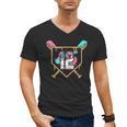 12th Birthday Baseball Bat Ice-Cream Drip 12yrs Old Boy Kid Men's V-Neck T-Shirt 12th Birthday Baseball Bat Ice-Cream Drip 12yrs Old Boy Kid Men's V-Neck T-Shirt