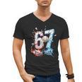 6 7 Baseball Six Seven Meme 67 Hands Kids Men Women Men's V-Neck T-Shirt 6 7 Baseball Six Seven Meme 67 Hands Kids Men Women Men's V-Neck T-Shirt