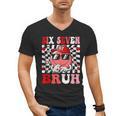 6 7 Bruh Six Seven Valentine Heart Baseball Men's V-Neck T-Shirt 6 7 Bruh Six Seven Valentine Heart Baseball Men's V-Neck T-Shirt