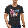 67 Baseball Ice Cream Drip Kids Youth Men's V-Neck T-Shirt 67 Baseball Ice Cream Drip Kids Youth Men's V-Neck T-Shirt