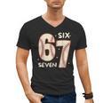 67 Baseball Six Seven 6 7 Meme Kids 67 Teen Boys 6-7 Men's V-Neck T-Shirt 67 Baseball Six Seven 6 7 Meme Kids 67 Teen Boys 6-7 Men's V-Neck T-Shirt
