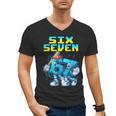 67 Six Seven 6-7 Italian Brainrot Kids Baseball Meme Men's V-Neck T-Shirt 67 Six Seven 6-7 Italian Brainrot Kids Baseball Meme Men's V-Neck T-Shirt