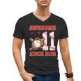 Awesome Since 2015 11 Year Old Boys Bday Baseball Theme Men's V-Neck T-Shirt Awesome Since 2015 11 Year Old Boys Bday Baseball Theme Men's V-Neck T-Shirt