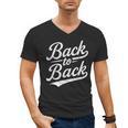 Back To Back For Boys Girls Men Women Baseball Men's V-Neck T-Shirt Back To Back For Boys Girls Men Women Baseball Men's V-Neck T-Shirt