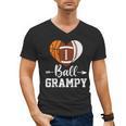 Ball Grampy Basketball Football Baseball Player Men's V-Neck T-Shirt Ball Grampy Basketball Football Baseball Player Men's V-Neck T-Shirt