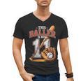 This Baller Is Now 11 Year Baseball Player 11th Birthday Boy Men's V-Neck T-Shirt This Baller Is Now 11 Year Baseball Player 11th Birthday Boy Men's V-Neck T-Shirt