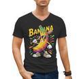 Banana Baseball Cartoon Cool Sports Kids Teens Men's V-Neck T-Shirt Banana Baseball Cartoon Cool Sports Kids Teens Men's V-Neck T-Shirt