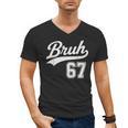 Baseball 6 7 Bruh Number 67 Six Seven Meme Boys Kids Men's V-Neck T-Shirt Baseball 6 7 Bruh Number 67 Six Seven Meme Boys Kids Men's V-Neck T-Shirt