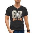 Baseball 67 Six Seven Gen Alpha Meme Men's V-Neck T-Shirt Baseball 67 Six Seven Gen Alpha Meme Men's V-Neck T-Shirt