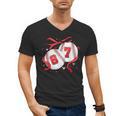 Baseball 67 Six Seven Gen Alpha Meme Valentine's Day Men's V-Neck T-Shirt