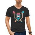 Baseball 9 Year Old Ice Cream Drip 9th Birthday Boys Player Men's V-Neck T-Shirt Baseball 9 Year Old Ice Cream Drip 9th Birthday Boys Player Men's V-Neck T-Shirt