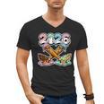 Baseball Bat 2026 Hands Drip Boys Ice Cream Dripping Youth Men's V-Neck T-Shirt