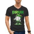 Baseball Bruh Drip Ice Cream Youth Boy St Patricks Day Men's V-Neck T-Shirt Baseball Bruh Drip Ice Cream Youth Boy St Patricks Day Men's V-Neck T-Shirt