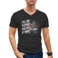 Baseball Catcher Waiting For You At Home Player Quote Men's V-Neck T-Shirt