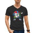 Baseball Dabbing Sports For Boys And Girls Game Day Men's V-Neck T-Shirt