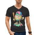 Baseball Drip For Boys Ice Cream Drip Baseball Sport Men's V-Neck T-Shirt Baseball Drip For Boys Ice Cream Drip Baseball Sport Men's V-Neck T-Shirt