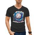 Baseball Drip For Boys Ice Cream Drip Youth Baseball Boys Men's V-Neck T-Shirt Baseball Drip For Boys Ice Cream Drip Youth Baseball Boys Men's V-Neck T-Shirt