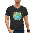 Baseball Drip For Boys Ice Cream Drip Youth Boys Baseball Men's V-Neck T-Shirt
