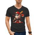 Baseball Drip Ice Cream Apparel Youth Boy Valentine Men's V-Neck T-Shirt Baseball Drip Ice Cream Apparel Youth Boy Valentine Men's V-Neck T-Shirt
