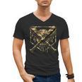 Baseball Drip Ice Cream Camo Home Plate Bats Sports Game Day Men's V-Neck T-Shirt Baseball Drip Ice Cream Camo Home Plate Bats Sports Game Day Men's V-Neck T-Shirt
