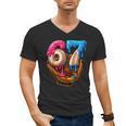 Baseball Drip Ice Cream Number 67 Player Or 67th Birthday Men's V-Neck T-Shirt