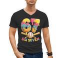 Baseball Drip Ice Cream Number 67 Player Lifestyle Men's V-Neck T-Shirt