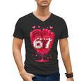 Baseball Drip Ice Cream Valentine Youth Boys Girls Sport Men's V-Neck T-Shirt Baseball Drip Ice Cream Valentine Youth Boys Girls Sport Men's V-Neck T-Shirt