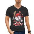 Baseball Drip Icecream Apparel Youth Boy Valentine Men's V-Neck T-Shirt Baseball Drip Icecream Apparel Youth Boy Valentine Men's V-Neck T-Shirt