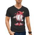 Baseball Drip Icecream Boy Kids Valentine Men's V-Neck T-Shirt