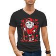 Baseball Drip Icecream Heart Red Valentine Day Boys Kids Men's V-Neck T-Shirt Baseball Drip Icecream Heart Red Valentine Day Boys Kids Men's V-Neck T-Shirt