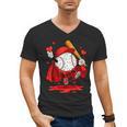 Baseball Drip Icecream Youth Boy Valentine Men's V-Neck T-Shirt Baseball Drip Icecream Youth Boy Valentine Men's V-Neck T-Shirt