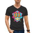 Baseball Drip Jersey Number 1 For Players & 1th Birthday Men's V-Neck T-Shirt Baseball Drip Jersey Number 1 For Players & 1th Birthday Men's V-Neck T-Shirt