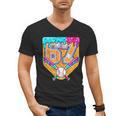 Baseball Drip Number 67 Ice Cream Home Plate Drip Men's V-Neck T-Shirt