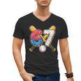 Baseball Drip Number 67 Player 67th Birthday Meme Men's V-Neck T-Shirt Baseball Drip Number 67 Player 67th Birthday Meme Men's V-Neck T-Shirt