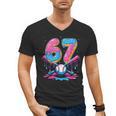 Baseball Drip Number 67 Player 67Th Birthday Baseball Meme Men's V-Neck T-Shirt Baseball Drip Number 67 Player 67Th Birthday Baseball Meme Men's V-Neck T-Shirt